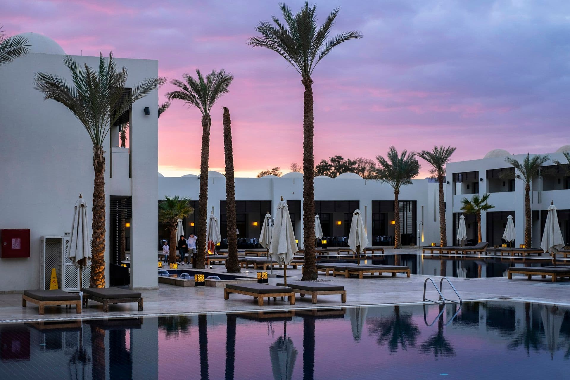 Infinity pool overlooking the sea